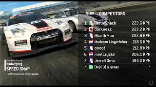 RR3 Porsche mission r tier 12 speed snap