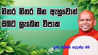 නිතර නිතර බන ඇහුවොත් ඔබට ලැබෙන විපාක | welimada saddaseela himi