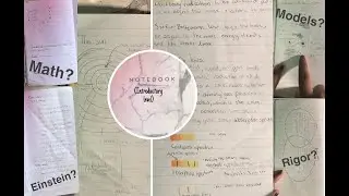 Flipping Through My College Astronomy Notes