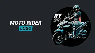 PAANO GUMAWA NG MOTO RIDER VLOG LOGO GAMIT ANG MOBILE PHONE IN EASY STEPS
