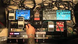 Boss NS-2 Conexiones y sonidos (4 cable method)