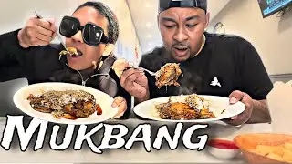 TRYING *SHRIMP EGG FOO YOUNG* FOR THE FIRST TIME IN HOUSTON! (Mukbang) 