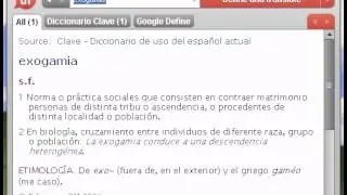 Definici&oacute;n de exogamia