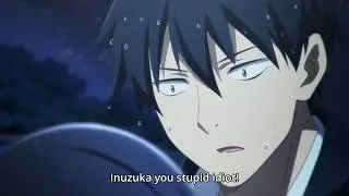 Kishuku Gakkou no Juliet- End scene ' Inuzuka tries to rescue  Persia  '