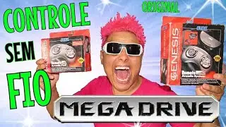 Controle SEM FIO do Mega Drive !