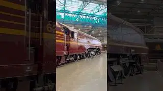 LMS Princess Coronation Class 6229 Duchess of Hamilton | #steam #train #railway #shorts #york