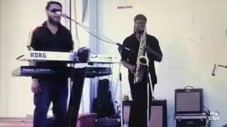 Blues on Whyte block street party (powerhouzeband)