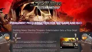 Starship Troopers Extermination: Permanent price reduction for the game and DLC