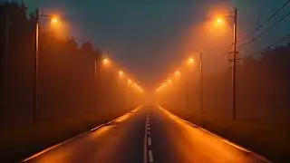 Driving Past the Empty Streets | Loneliness Relief | Chill