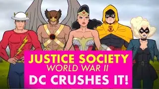 JUSTICE SOCIETY: WORLD WAR 2 Spoiler Review & Jay Garrick THE FLASH Drawing