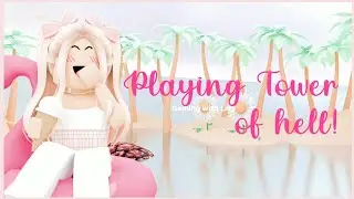 Playing Tower of hell 💖💕 Roblox || Gaming with lilly 💖💕