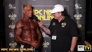 2023 NPC North American Championships Men's Physique 60 Overall Winner Greg Johnstone