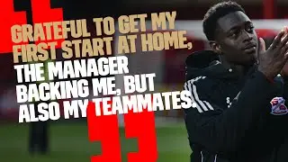 Michael Olakigbe on his Man of the Match performance against Barrow
