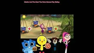 Masha And The Bear The Farm Games Play Eating @devgamekids