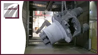 Durchlaufh&auml;ngebahn-Strahlanlage von AGTOS
