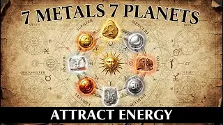 Les 7 m&eacute;taux des 7 plan&egrave;tes: le tableau ultime pour attirer la bonne &eacute;nergie