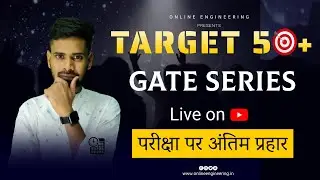 L1 Hydrology || Target 50+ in GATE ||  Ankit Sir || Online Engineering