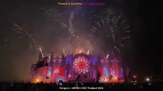 EDC Thailand 2026 Firework + Dron Show