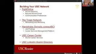 USC Rossier Alumni Orientation 2024