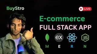 Full-Stack E-commerce Project Build Live | MongoDB | ExpressJS | NodeJS | ReactJS |‪‪‪@codebymahesh‬