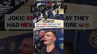 Jokic KNEW The Play 🧠🤯