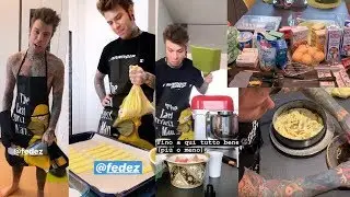FEDEZ PREPARA IL TIRAMISÙ   CHIARA FERRAGNI E FEDEZ STORIES