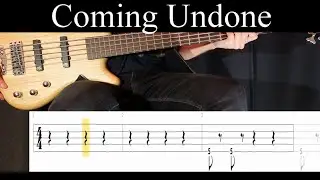 Coming Undone (Korn) - Bass Cover (With Tabs) by Leo Düzey
