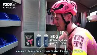 Was nimmt Harry Sweeny w&auml;hrend eines Rennens?