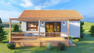 Small House Designs 6,5 x 9 Meters (58Sqm) with plan