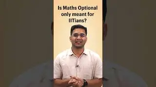 What you need to know about Mathematics Optional? - Avinash Singh Sir | UPSC CSE