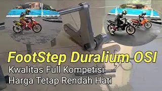 Review & Cara rangkai Footstep Underbone Duralium OSI Original