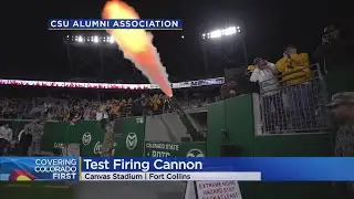 Colorado State University to test cannon at football stadium
