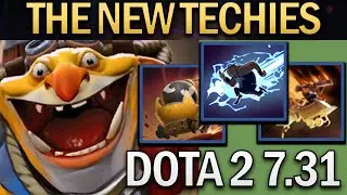 FORMER PRO PLAYER TRIES TO USE THE NEW TECHIES - DOTA 2 7.31 GAMEPLAY