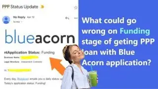 BLUEACORN RESPONDS! CHIME/LENDISTRY PPP/SBA LOAN UPDATE,WOMPLY DEPOSIT REJECTED APPROVED/DENIED?