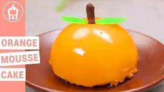 This REFRESHING Orange Mousse Cake is easy to make! 🍊🍰 Orange Cake Recipe | House Of Desserts