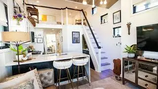 Luxury Tiny Homes With Designer Kitchens, Baths & Living Spaces