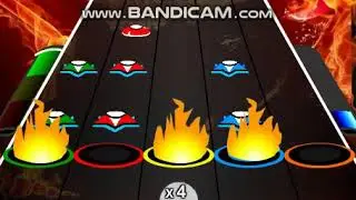 Guitar Flash Custom [ Faces Imploding - Rings Of Saturn ] Nivel Experto