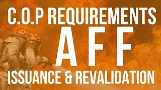 AM VLOG #37: COP AFF (Advance Fire Fighting)