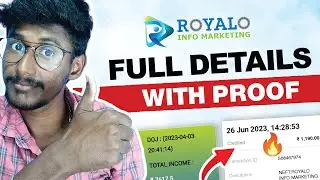 🔥 ✅️ Royalo Earning App 👌🤩  Royalo Parttime Earning App | Royal Parttime Jobs 🔥  Easy Part time Jobs