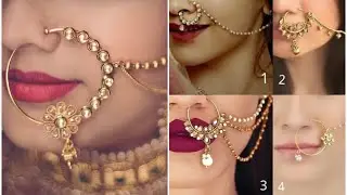 Latest Bridal Nose Pin Nathiya Designs | Beautiful Nath Designs for Brides | Nose Pin Designs