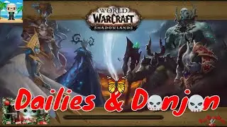 🎮Fun Geek Video Presente World of Warcraft Shadowlands Storyline Quests 20a