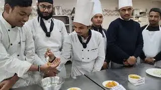 Food Presentation On 09-Jan-2026 By DFP Batch In HINDI HM Gwalior.