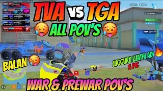 TVA & TGA PRE WAR & WAR ALL POV'S 🥵🔥 JUGGRU,BALAN ഒക്കെ ഇജ്ജാതി അടി 🥵🔥 FULL POV'S