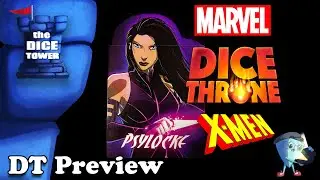 Dice Throne: Psylocke - DT Preview with Mark Streed