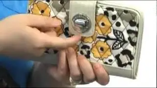 Vera Bradley Turn Lock Wallet  SKU:#8164042