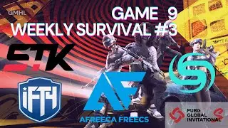 AFREECA FREECS GAME vs ASIA PLAYER Match 9 Survival W3 HIGHLIGHT - PGI.S 2021 - PUBG 배틀그라운드 和平精英
