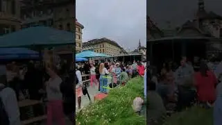 Party in Bern, Switzerland