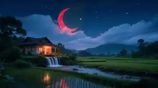 Calming Night 🌑 Healing of Stress,Anxiety and Depressive States,Relaxing ,Nighttime Sleep 13