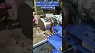 Automatic Utensils Outside Polishing Machine, Outside Flapwheel Polishing #utensils #polishing #buff
