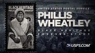 USPS #BlackHeritageStamp - Phillis Wheatley
